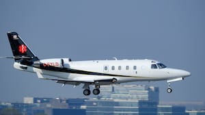 A Gulfstream G100 (IAI Astra SPX) is landing on March 21, 2026, in Brussels-Zaventem Airport, Belgium.