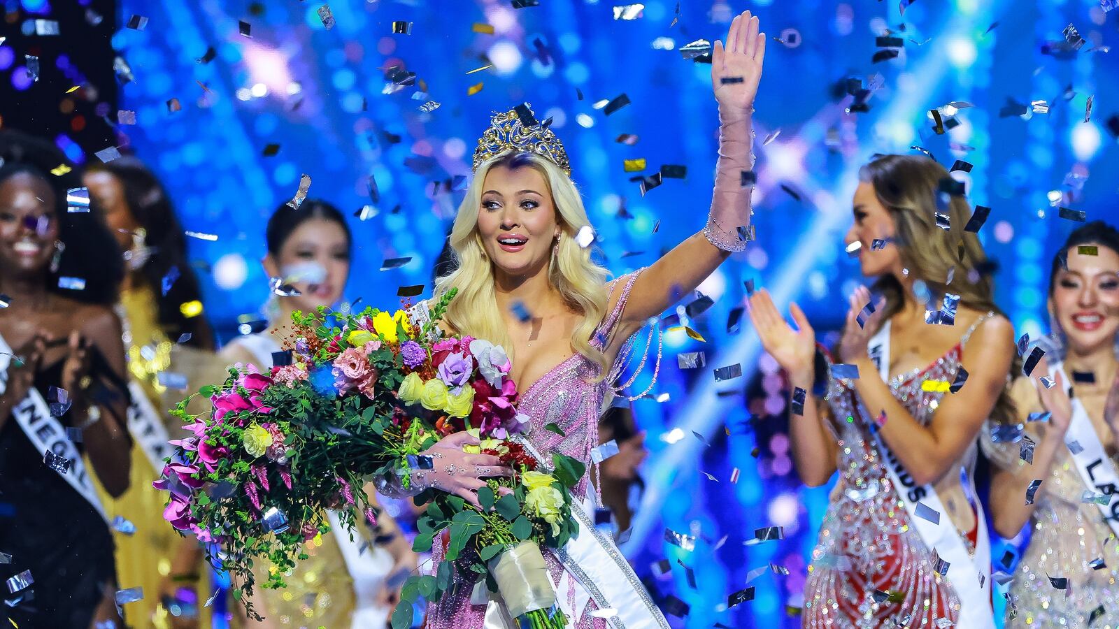 Victoria Kjær Theilvig is crowned as Miss Universe 2024 in The 73rd Miss Universe Competition