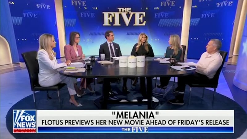 fox news the five melania