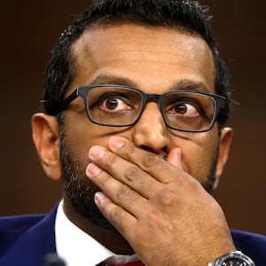 Federal Bureau of Investigation Director Kash Patel testifies before the Senate Judiciary Committee in the Hart Senate Office Building on Capitol Hill on September 16, 2025 in Washington, DC. Patel was questioned by senators about last week's assassination of Turning Point USA founder Charlie Kirk and Patel's social media posts related to the FBI's investigation of the shooting, among other topics.