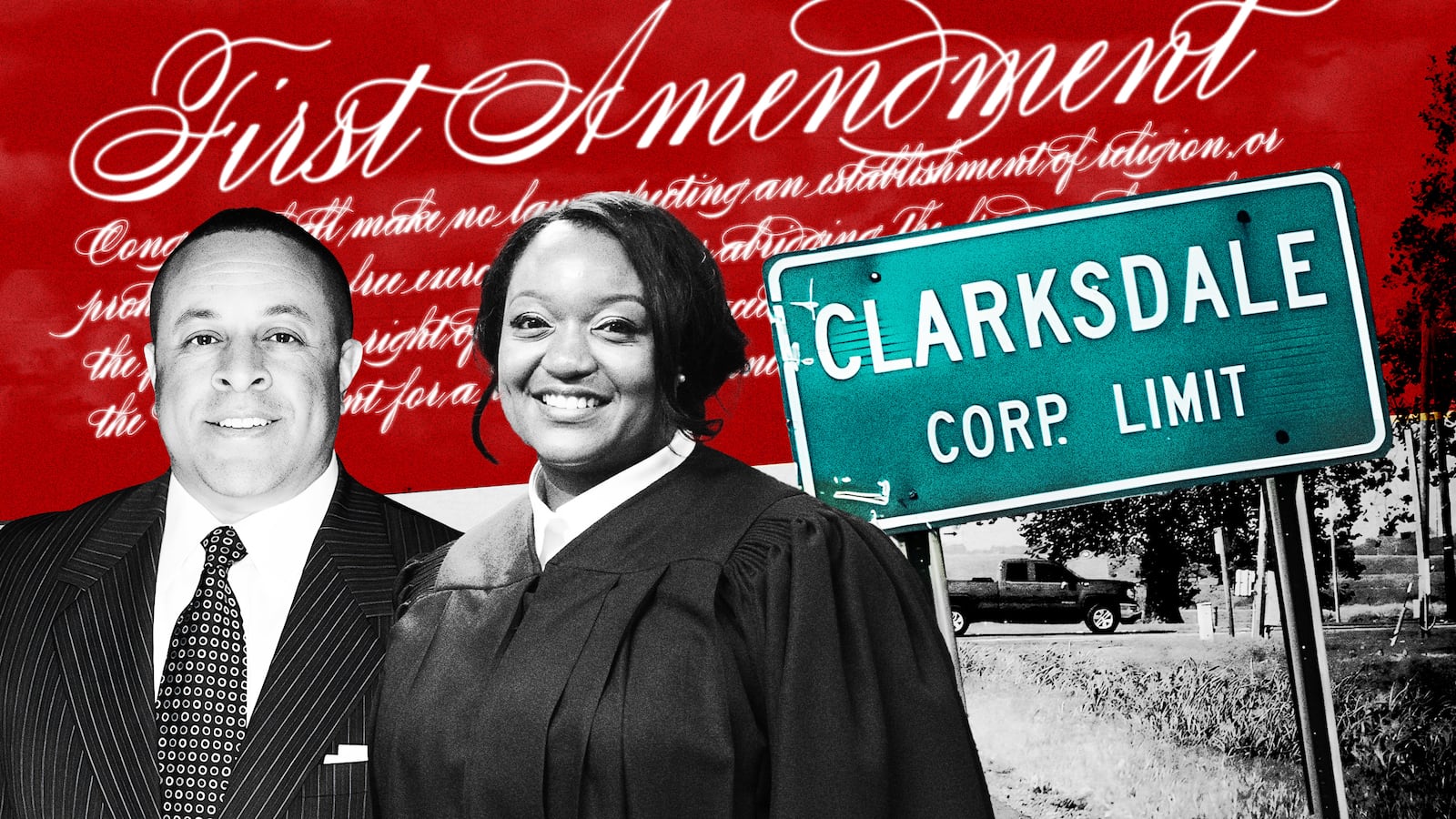 Clarksdale Mississippi and the First Amendment.