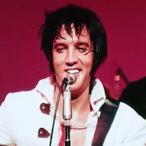 Elvis Presley in "EPiC: Elvis Presley in Concert."