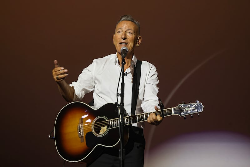 Bruce Springsteen performs at the AFI FEST 2025
