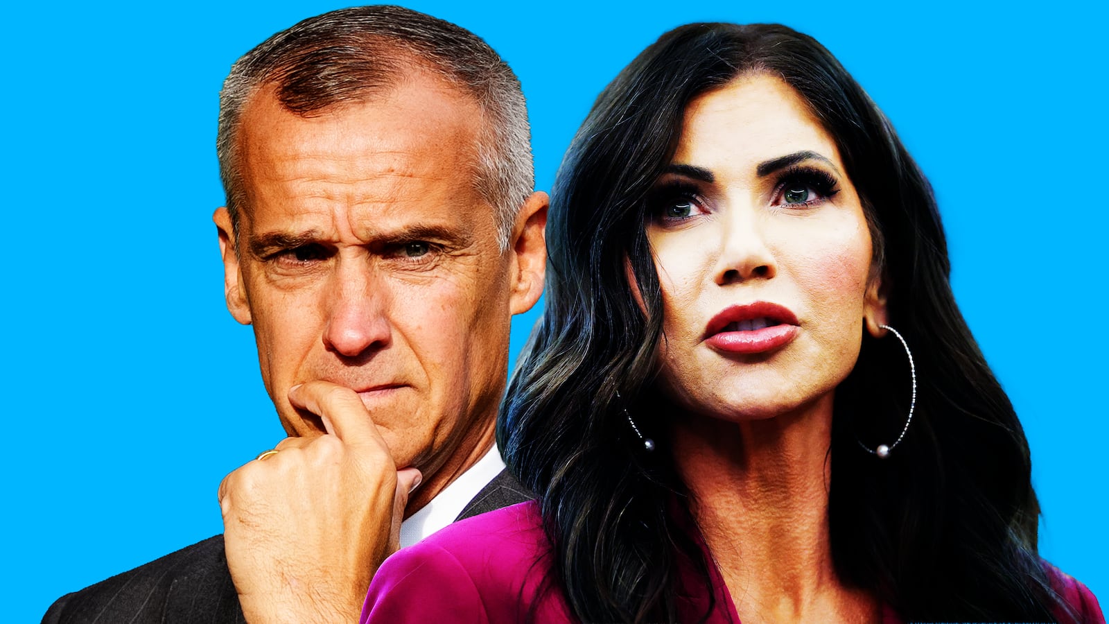 Corey Lewandowski, Kristi Noem
