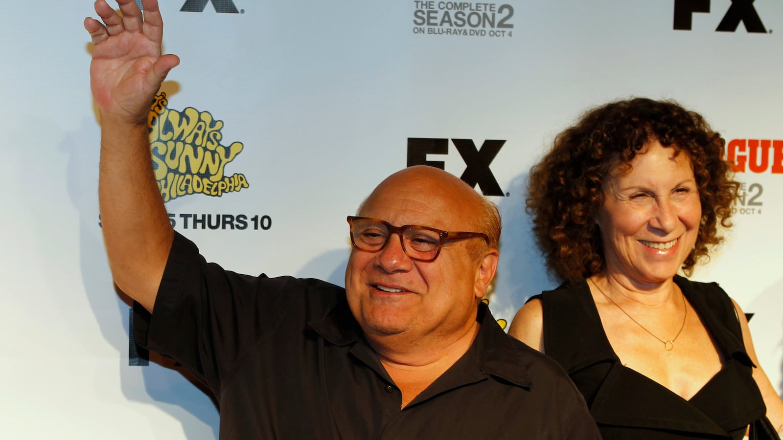 Danny DeVito and Rhea Perlman