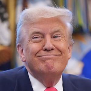 WASHINGTON, DC - AUGUST 14:  U.S. President Donald Trump speaks in the Oval Office on August 14, 2025 in Washington, DC. Trump is expected to issue a proclamation on the 90th anniversary of Social Security and highlight his administration's efforts on the program. (Photo by Andrew Harnik/Getty Images)