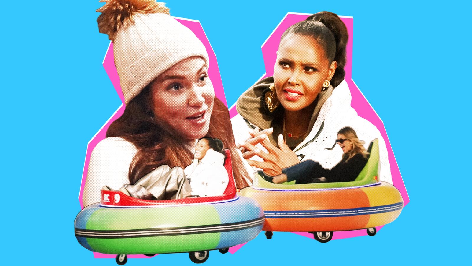 A photo illustration from RHONY Brynn, Erin, and Ubah during episode 14.