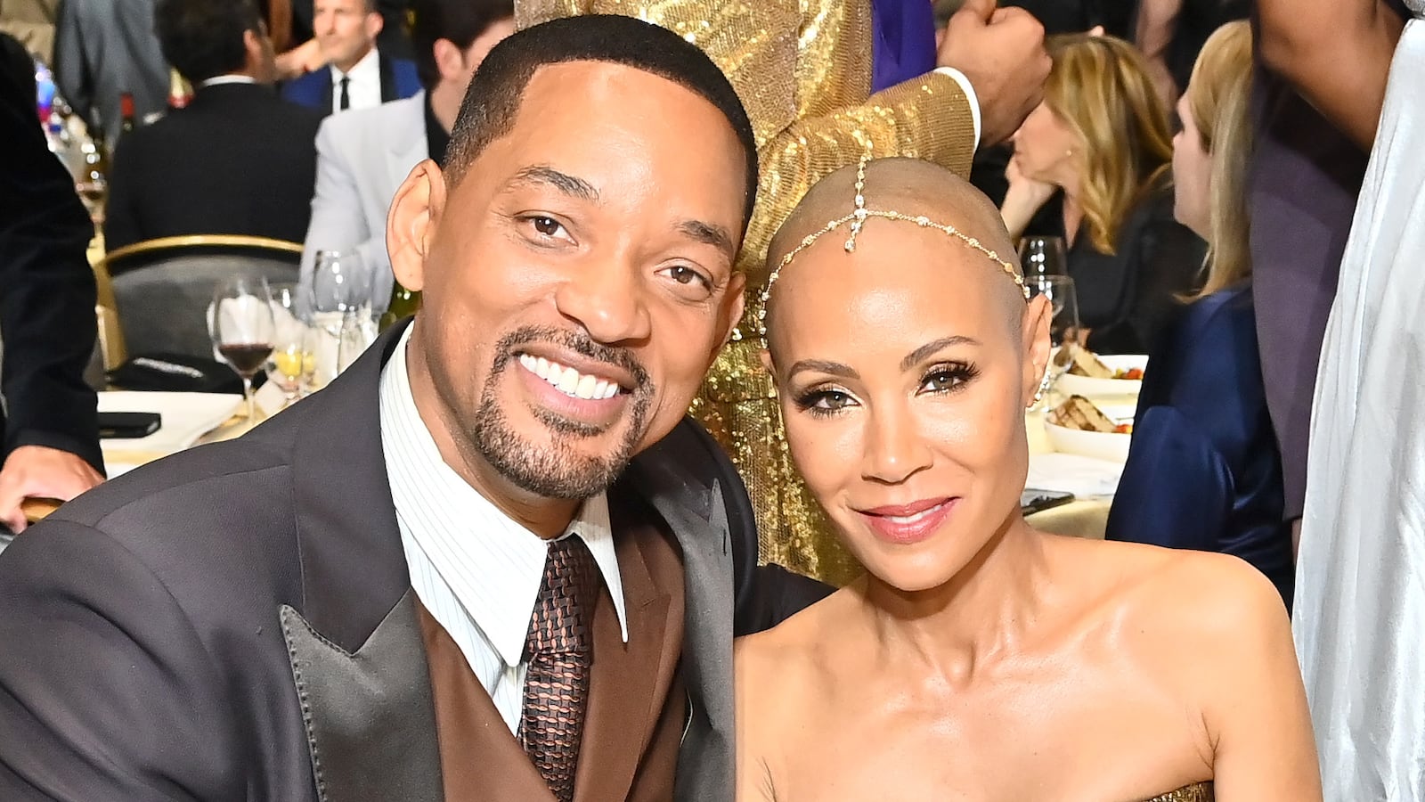 Will Smith and Jada Pinkett Smith.