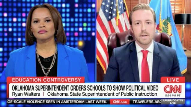 Ryan Walters on Laura Coates Live.