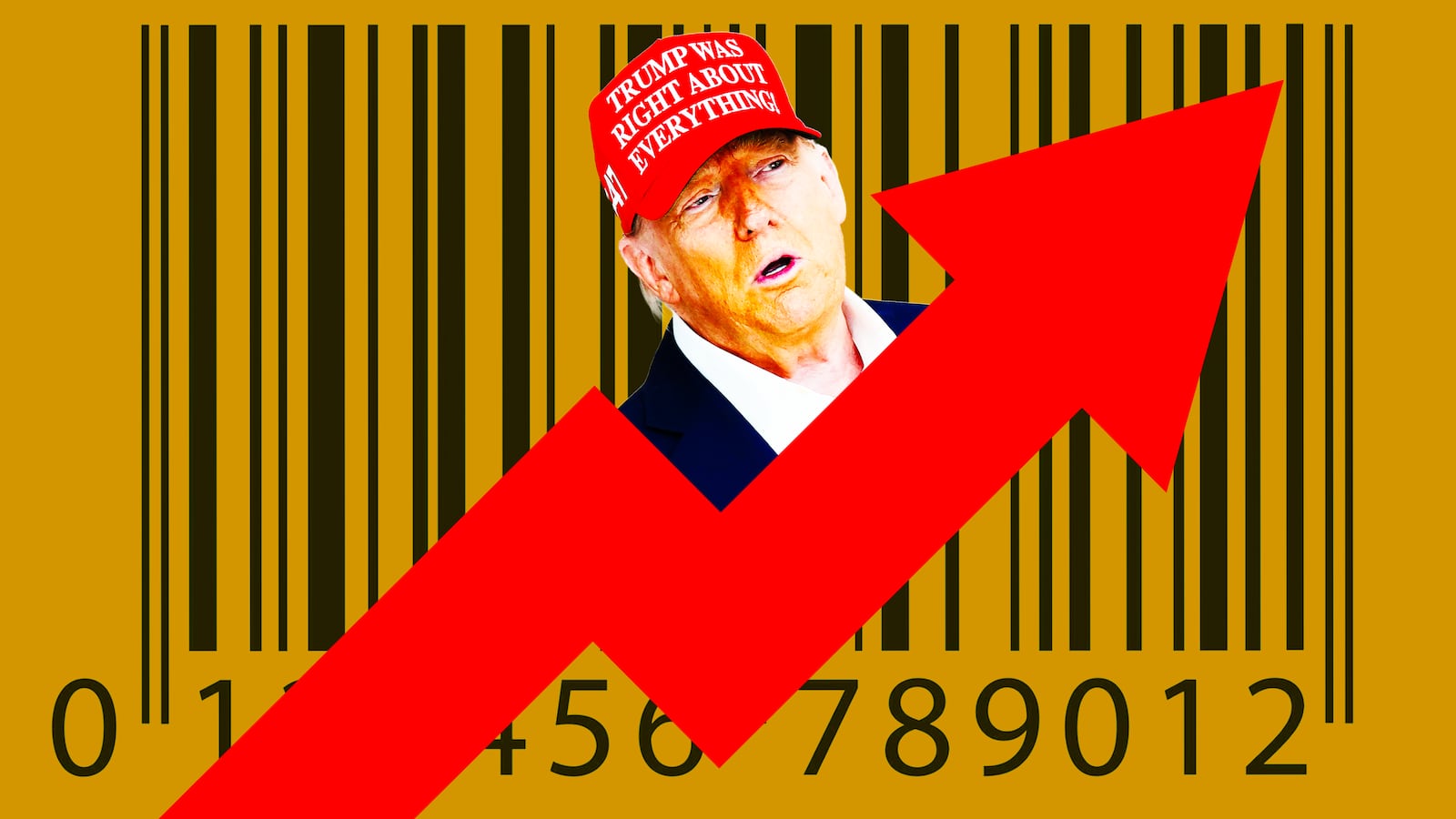 Donald Trump photo illustration