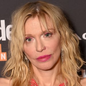 Courtney Love and Dave Grohl