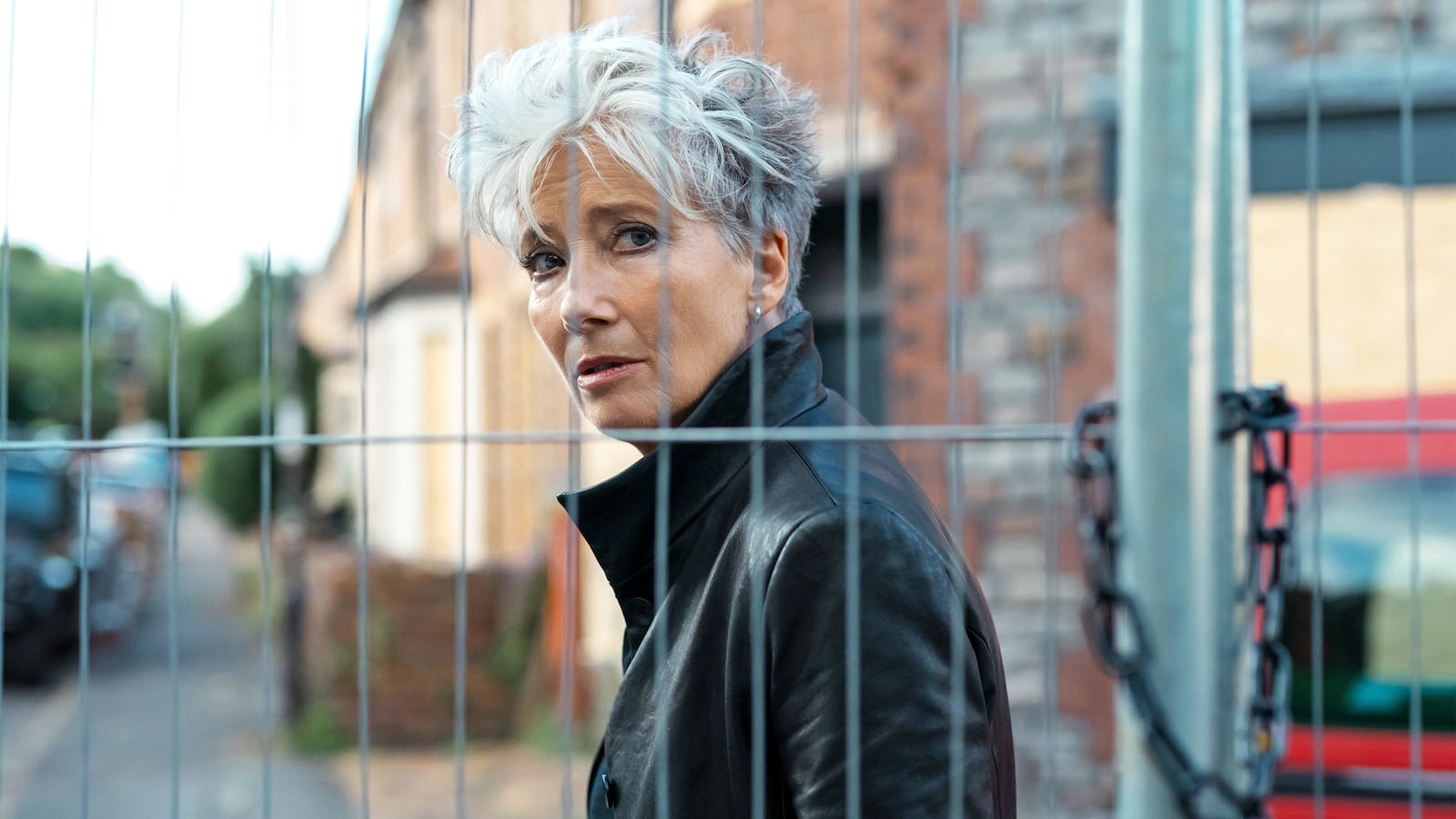 Emma Thompson in Down Cemetery Road.