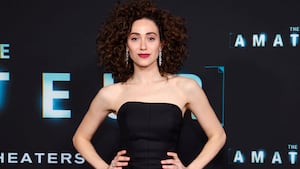 Emmy Rossum started filming "Shameless" at just 24. REUTERS/Caitlin Ochs