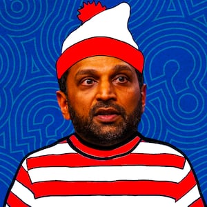 Kash Patel photo illustration