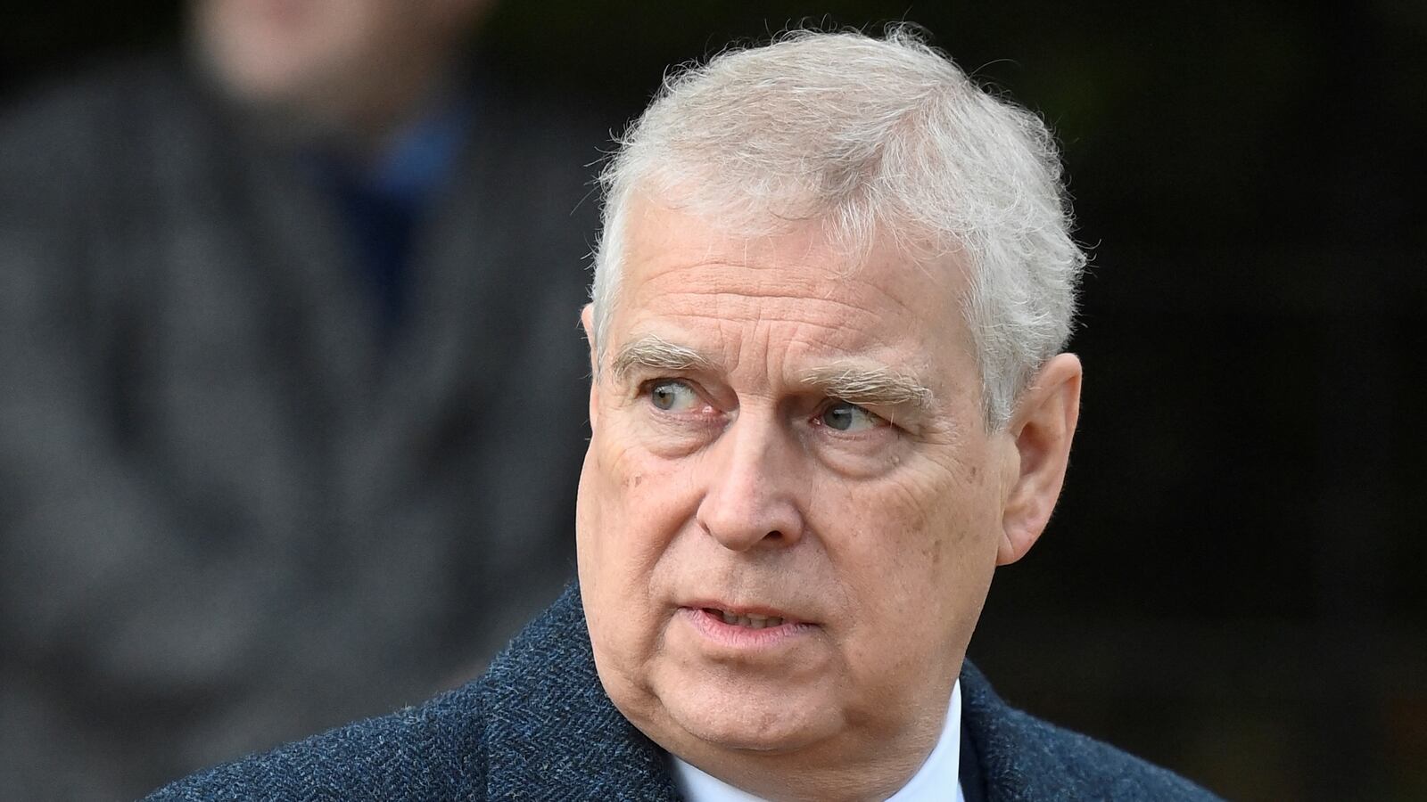 Prince Andrew, Duke of York attends the Royal Family's Christmas Day service at St. Mary Magdalene's church, December 25, 2022.