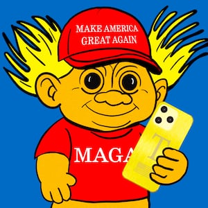 MAGA Troll illustration