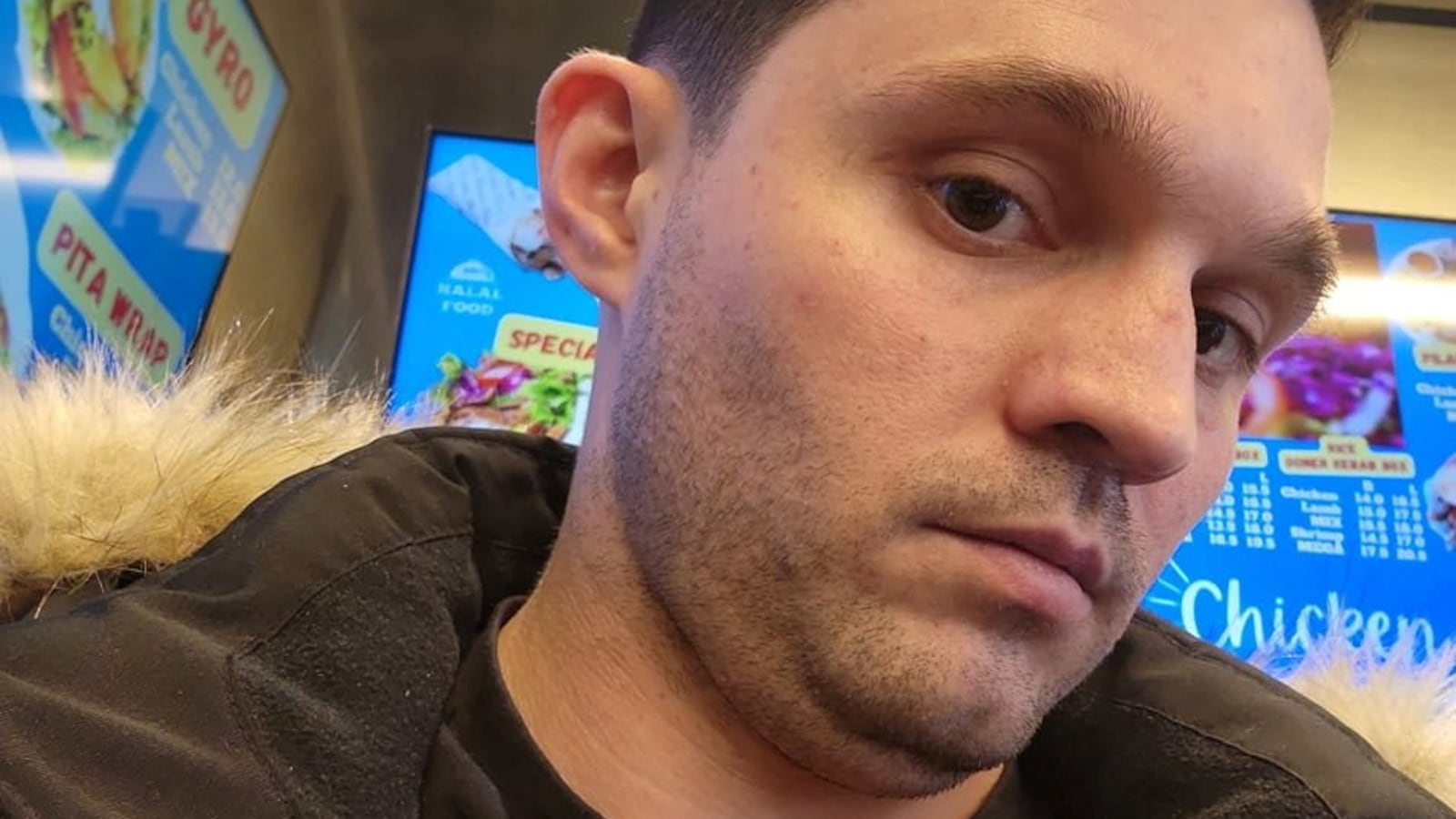 Gordon Black was allegedly stabbed by his Russian girlfriend months before his arrest, his estranged wife said.