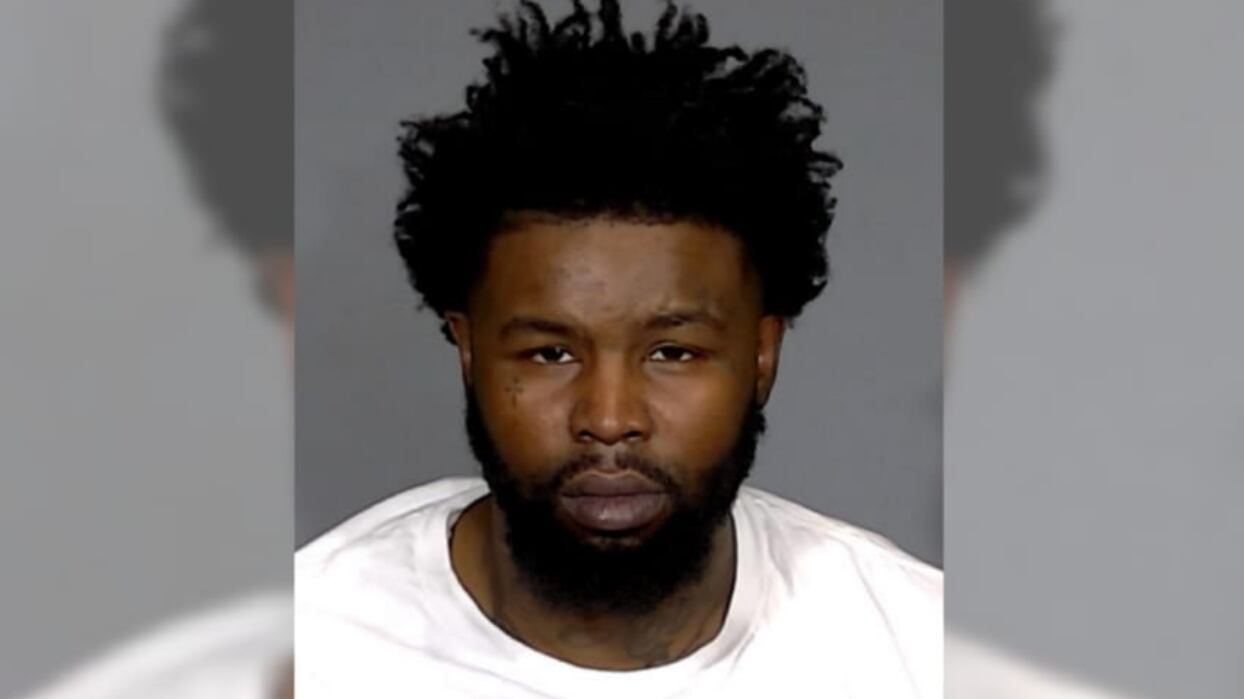 Kevin Mason stares forward in a mugshot.