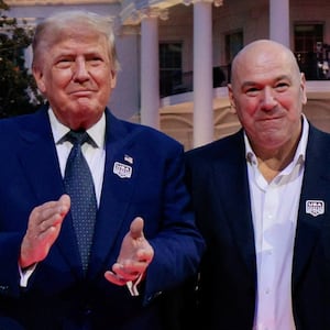 Donald Trump and Dana White
