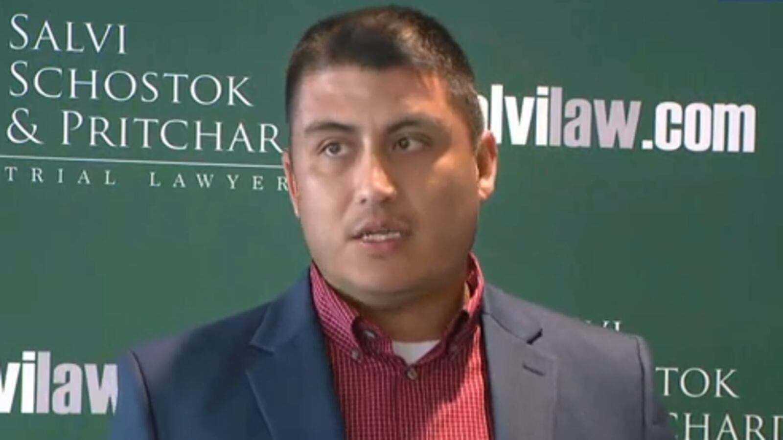 Ramon Diaz, a former Northwestern University football player who is now suing the school over allegations of hazing.