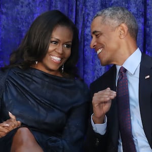 Michelle and Barack Obama