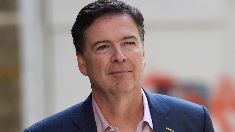 Former FBI director James Comey