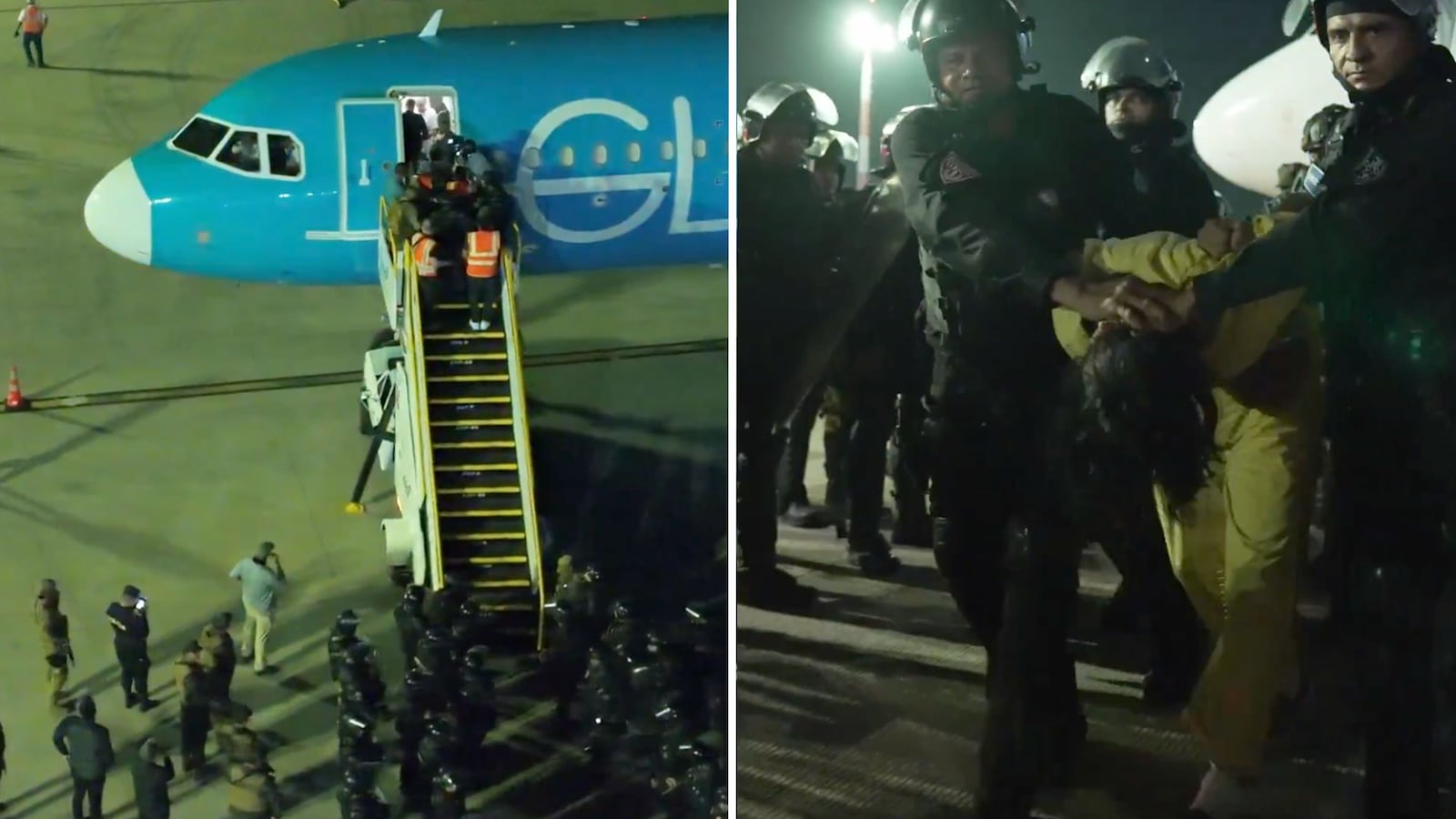 El Savador's president posted a video of deportations