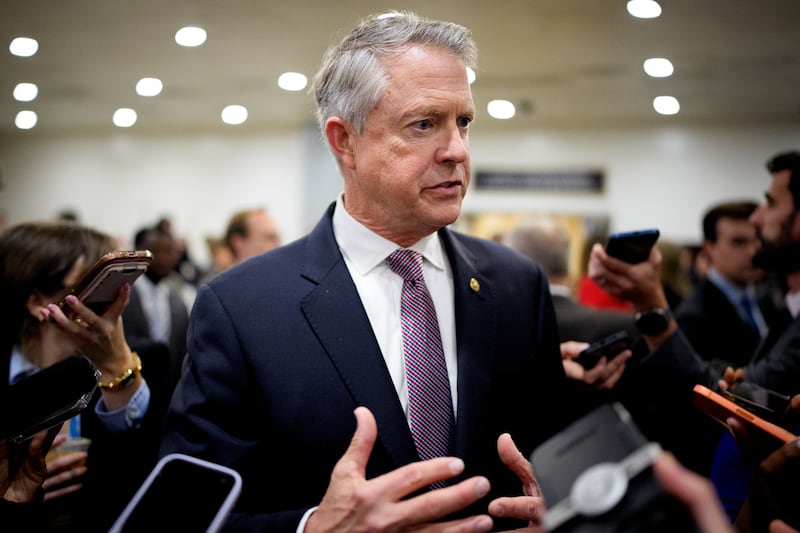 Kansas Sen. Roger Marshall suggested the criminal probe into Federal Reserve Chairman Jerome Powell was just trolling despite the president's constant attacks against the Fed.