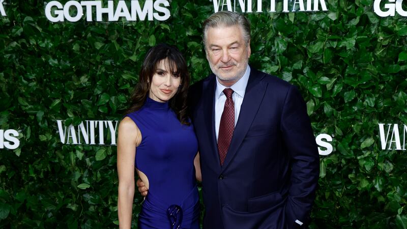 NEW YORK, NEW YORK - JUNE 02: (L-R) Hilaria Baldwin and Alec Baldwin attend the 2025 Gotham Television Awards at Cipriani Wall Street on June 02, 2025 in New York City.