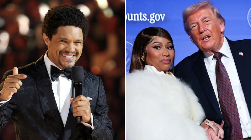 donald trump nicki minaj trevor noah