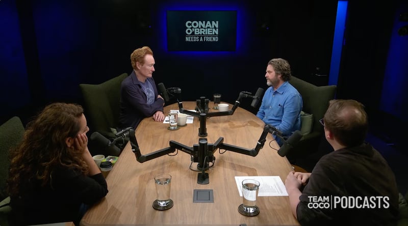 Zach Galifianakis on SiriusXM’s "Conan O’Brien Needs a Friend."