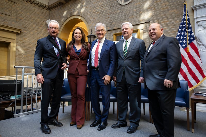 Robert F. Kennedy Jr. RFK Dr. Mehmet Oz Brooke Rollins