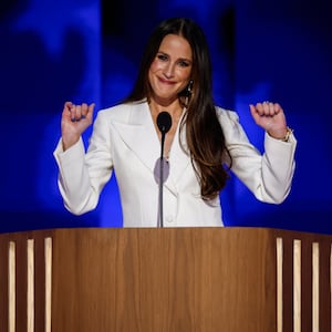 Ashley Biden speaks onstage during the first day of the Democratic National Convention at the United Center on August 19, 2024 in Chicago, Illinois.