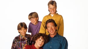 Jonathan Taylor-Thomas, Patricia Richardson, Taran Noah Smith, Tim Allen and Zachery Ty Bryan in Home Improvement.