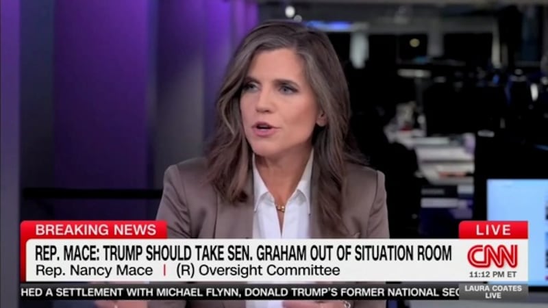 Mace slamming Graham on CNN.