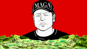 Elon Musk illustrated gif