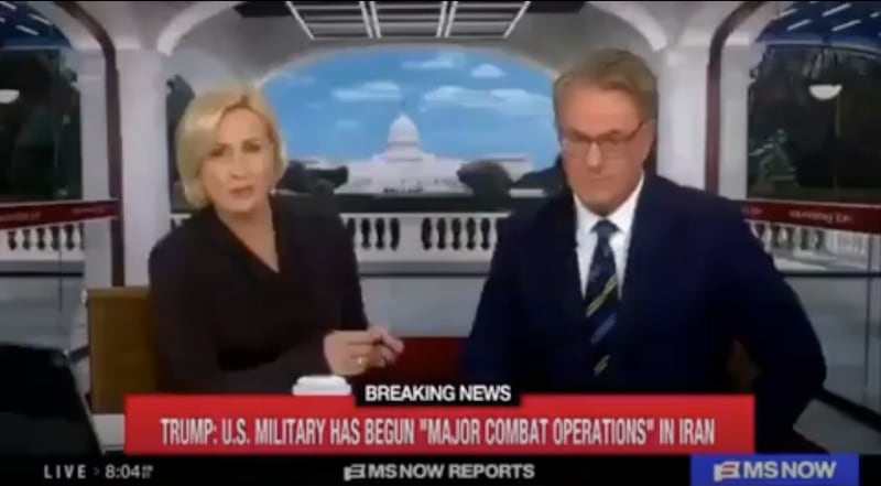 Joe Scarborough said on MS NOW that he had spoken to the president on Friday, and the president was discussing the successful mission in Venezuela before he launched an attack on Iran.