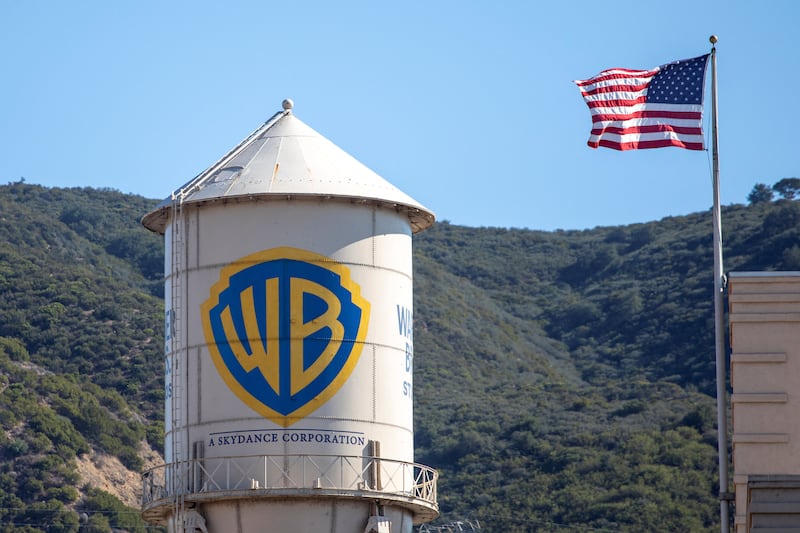 warner bros. discovery water tower