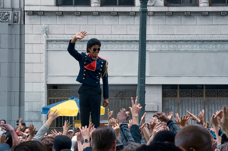 Jaafar Jackson as Michael Jackson in Michael.