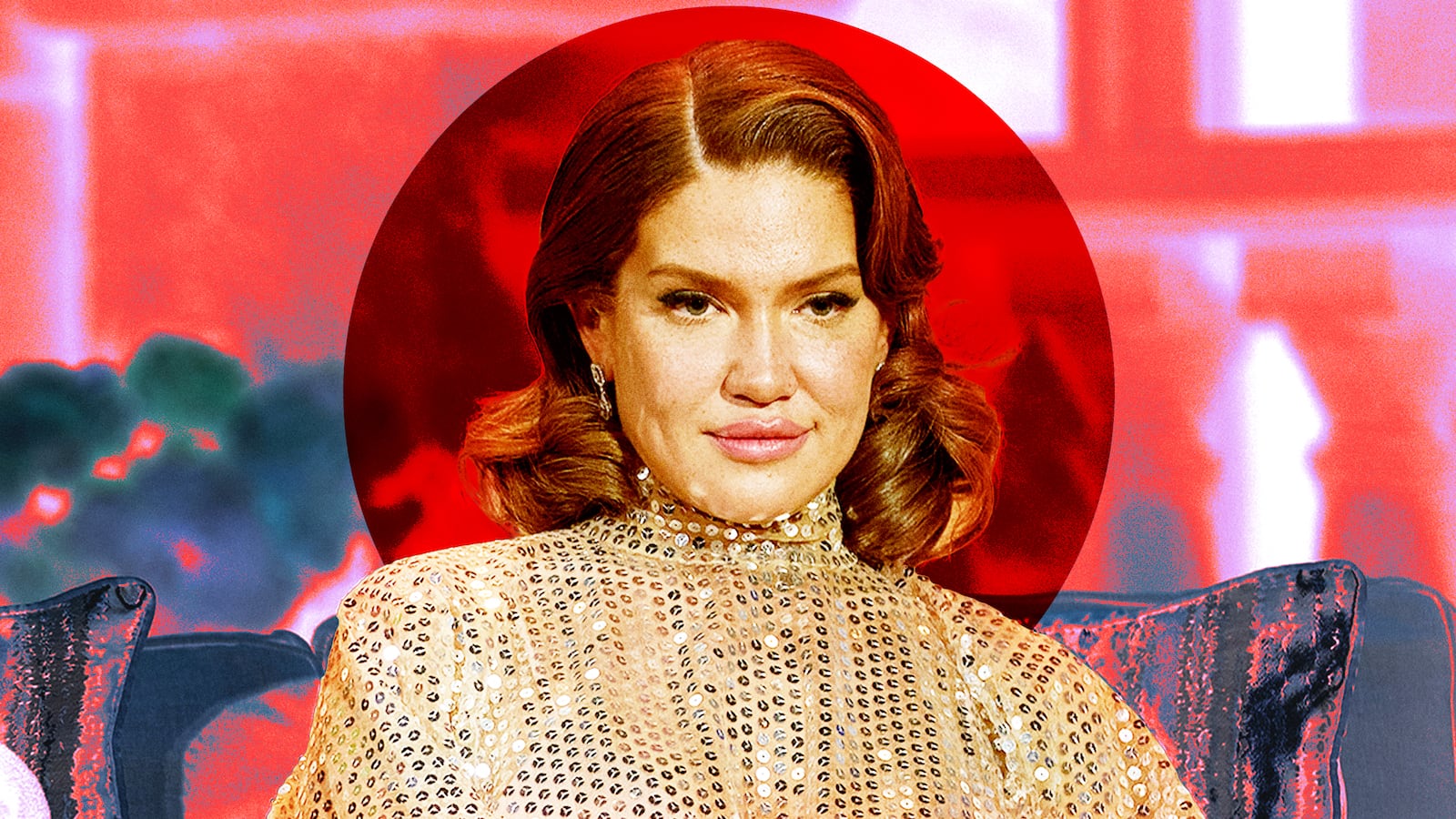 A photo illustration of Brynn Whitfield.