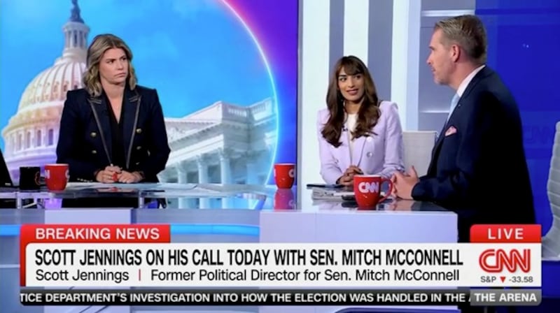 Jennings was pressed on CNN about whether McConnell should be more transparent about his health.