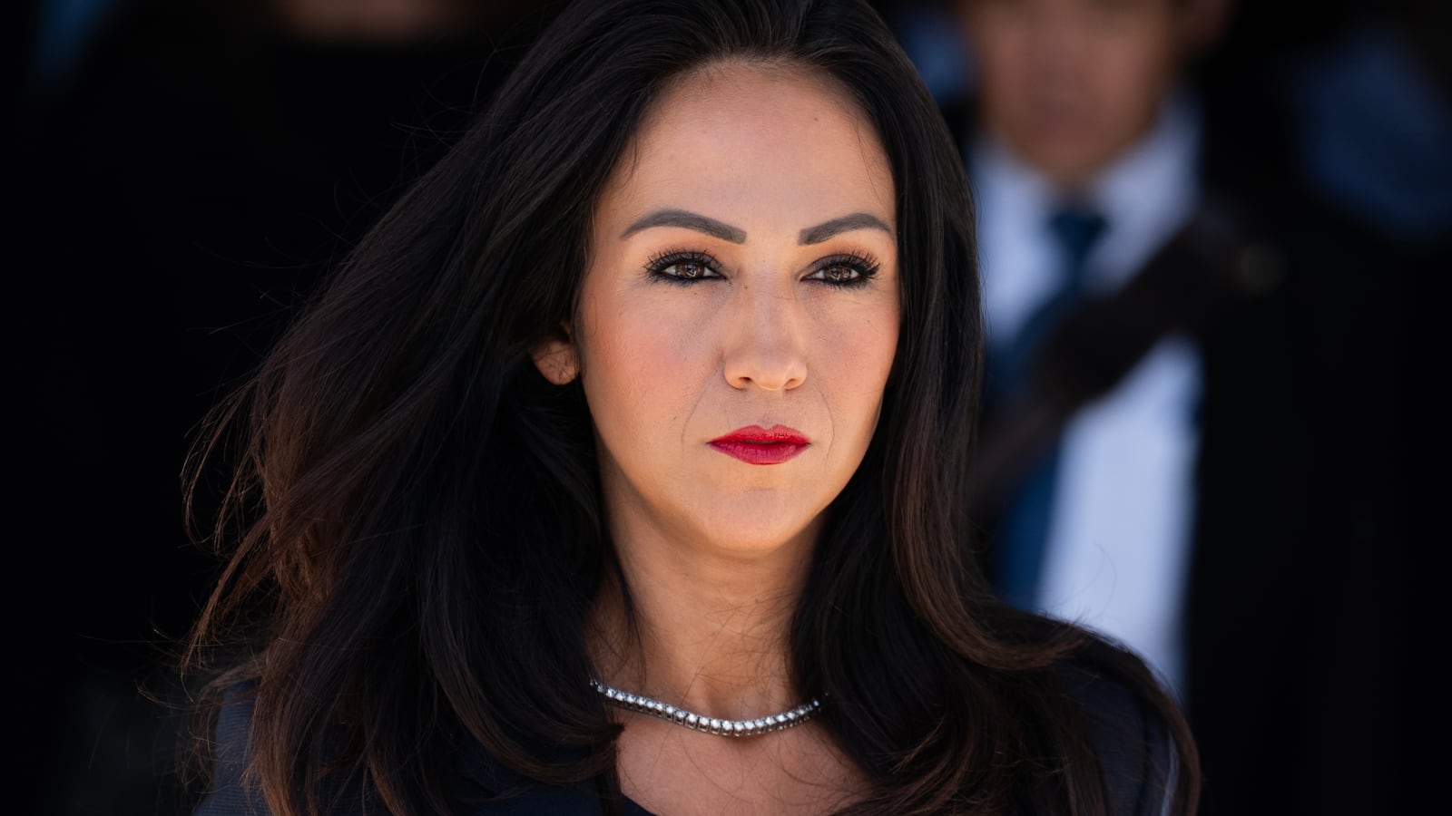 Rep. Lauren Boebert, R-Colo., leaves the U.S. Capitol after the House passed a continuing resolution to fund the government into November, on Friday, September 19, 2025.
