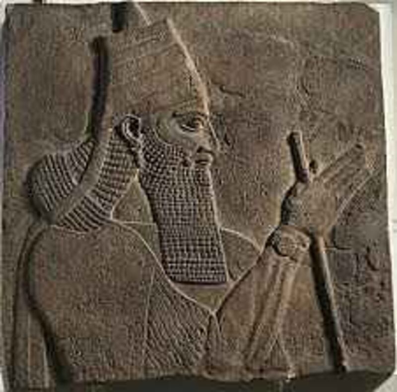 King Tiglath-Pileser I ruled 3,000 years ago in Mesopotamia.