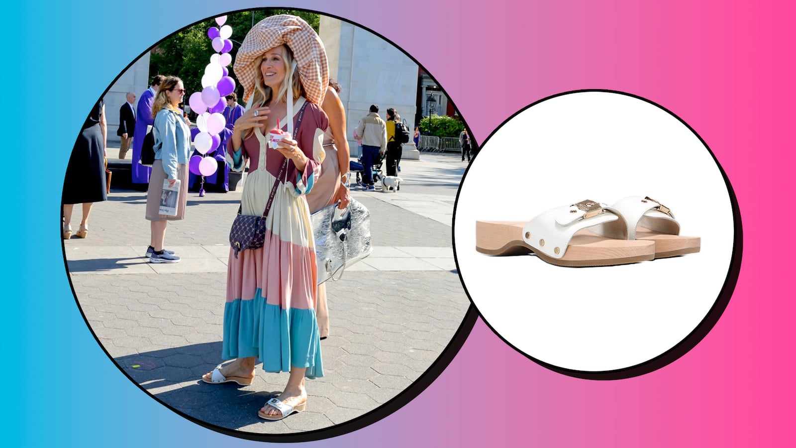 Carrie Bradshaw Dr. Scholl's