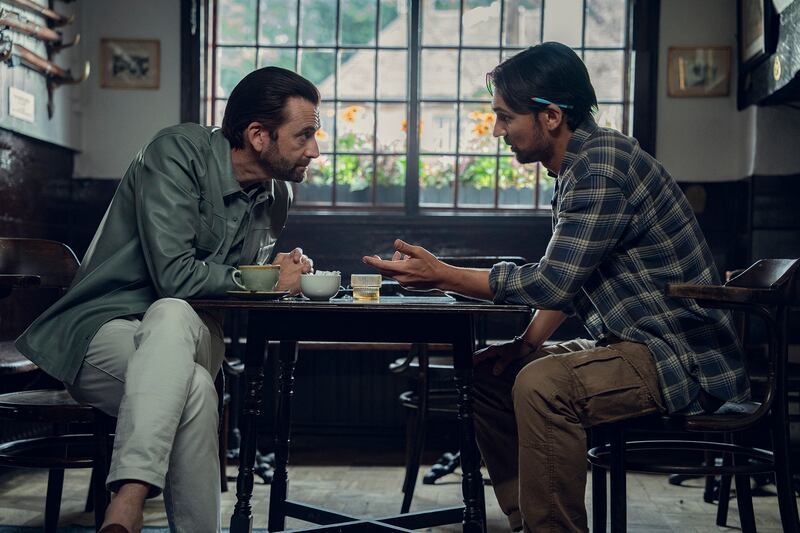 David Tennant and Henry Lloyd Hughes.