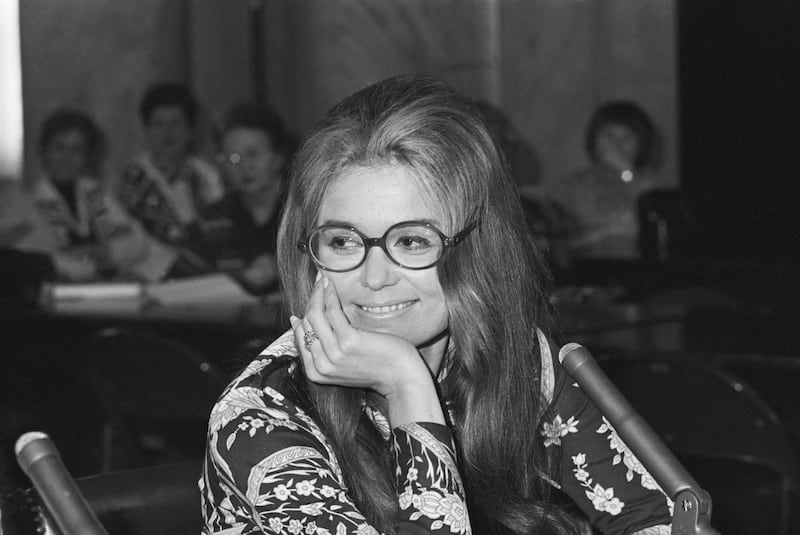 Gloria Steinem, then 36, photographed in 1970.