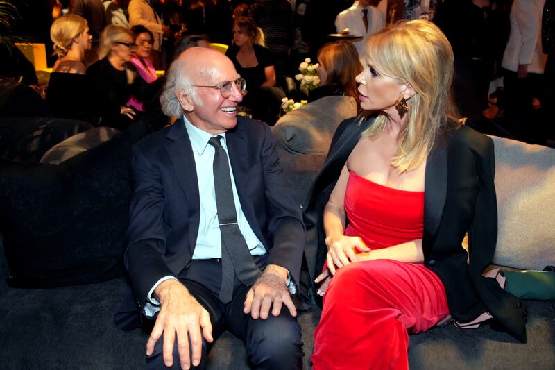Larry David and Cheryl Hines co-starred on Curb Your Enthusiasm for 12 seasons.