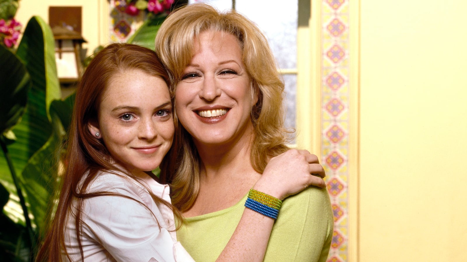 Lindsay Lohan and Bette Midler