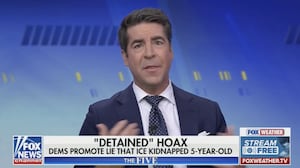 Jesse Watters on Fox News' "The Five" discusses ICE detention center conditions.