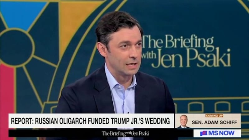 Ossoff called Blanche "a joke and a hack."